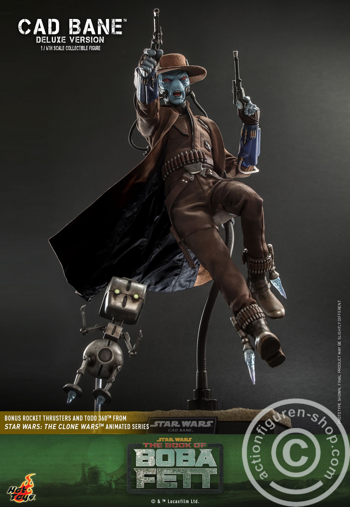 Star Wars: The Book of Boba Fett - Cad Bane (Deluxe Version)