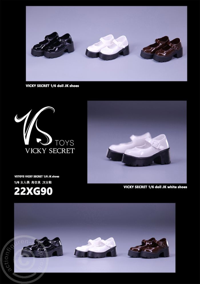 Female JK Shoes - white