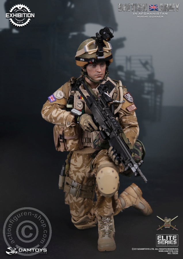 British Army in Afghanistan - Minimi Gunner - 2016 Exclusive
