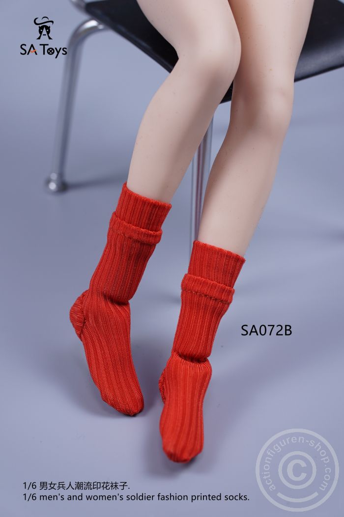 Classic Socks - red