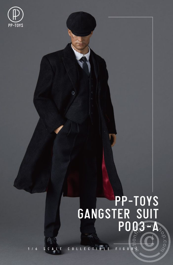 Gangster Suit - Peaky Blinders Set - black