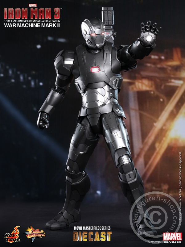 175126-02 Iron Man 3 - War Machine (Mark II) - Diecast - MMS198D03