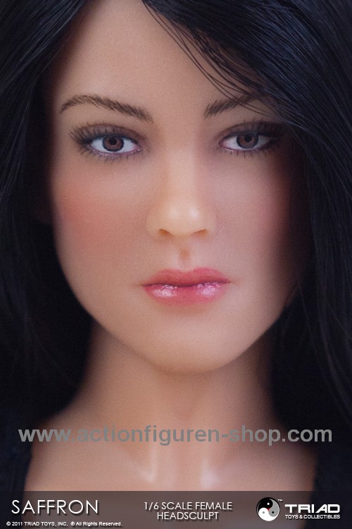 Saffron - Black Hair w/ Brown Eyes