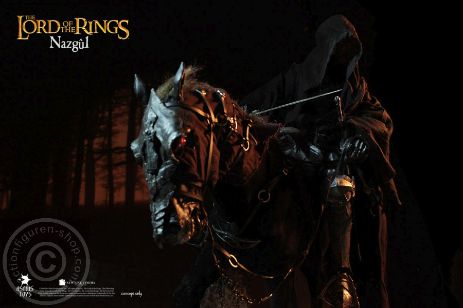 AST020-21 Nazgul mit Pferd - LOTR
