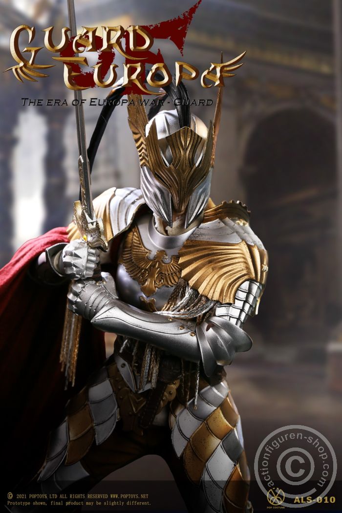 PTALS010-05 Eagle Knight Guard - Silver Armor Version