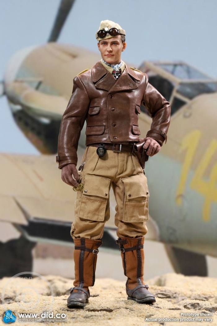 80154-19 Hans-Joachim Marseille - WWII German Luftwaffe Flying Ace
