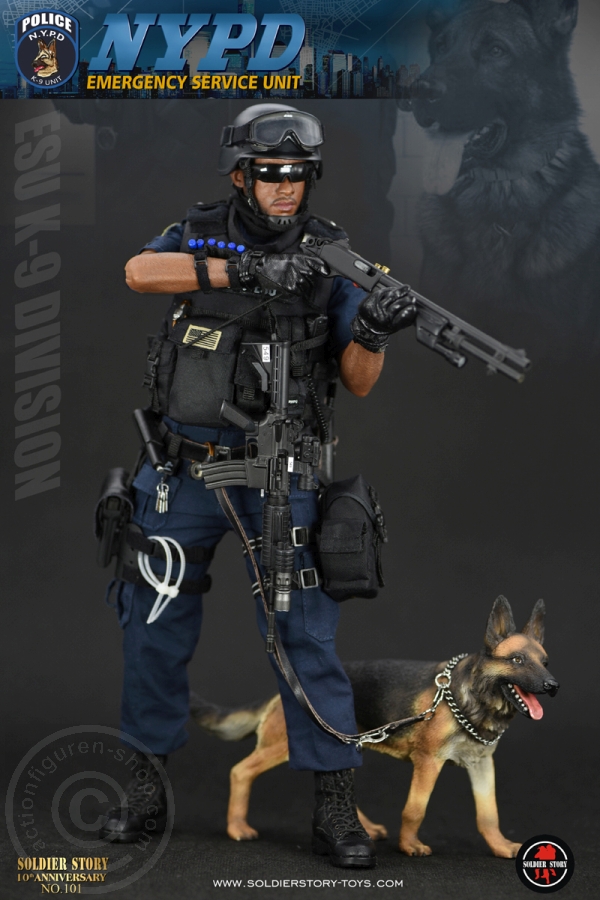 SSt101-13 NYPD - ESU - K-9 DIVISION - (Hundestaffel)