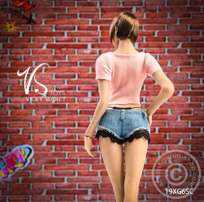 vst19xg65c-03Ybx05ztYSCXAk Hot Pants w/ Top Set - pink
