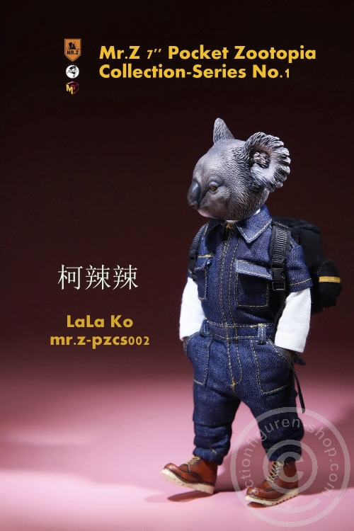 MRZpccs02-09 LaLa Ko - 7" Pocket Zootopia Series No.1