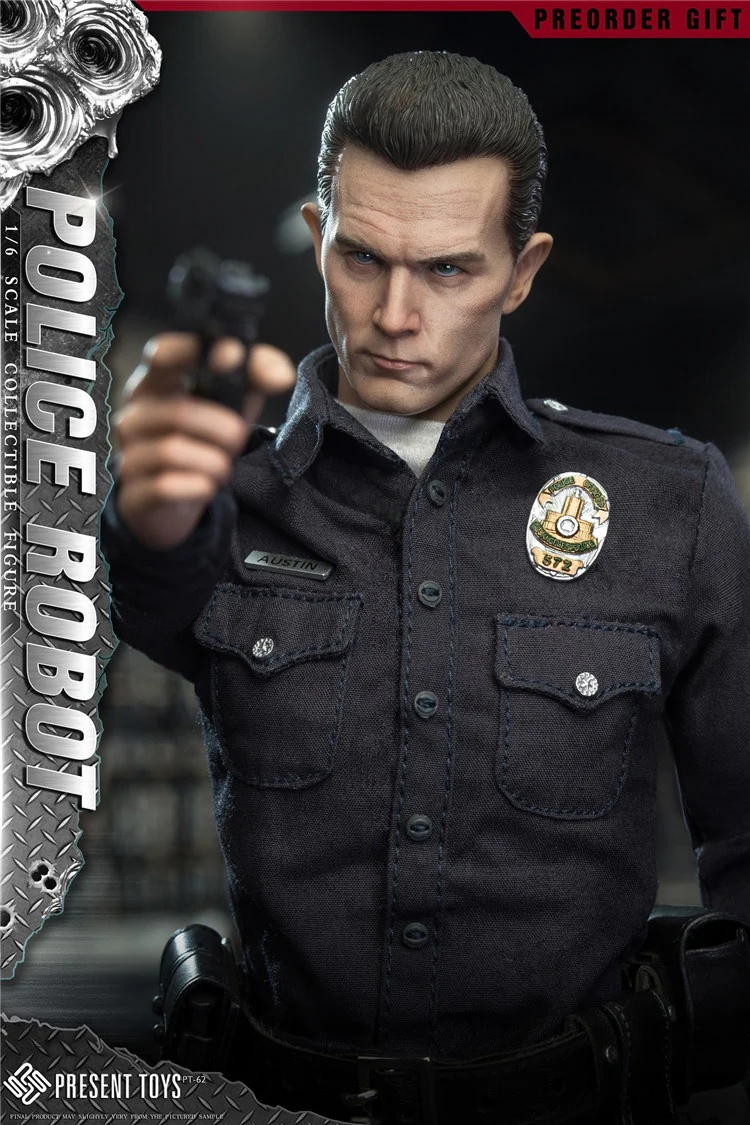 Police Robot - Terminator T-1000 - in 1/6 scale