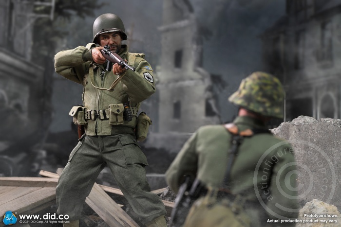 80150-30 Sergeant Horvath - WWII US 2nd Ranger Battalion