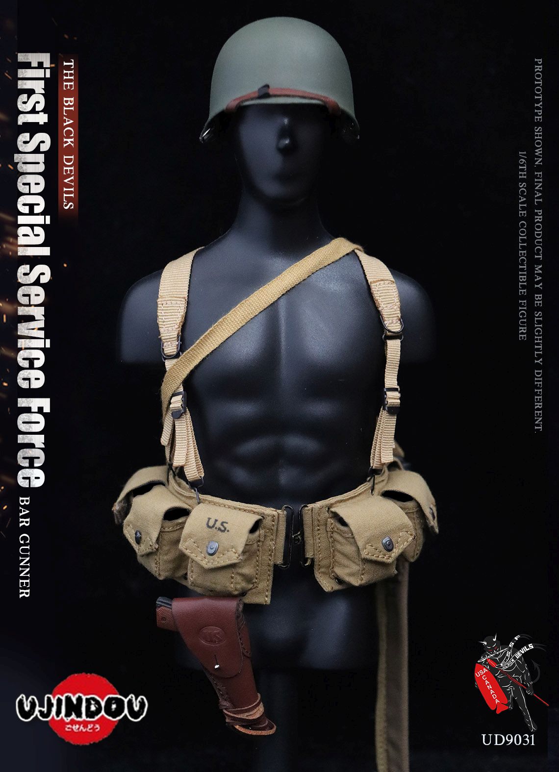 First Special Service Force - BAR Gunner - The Black Devils