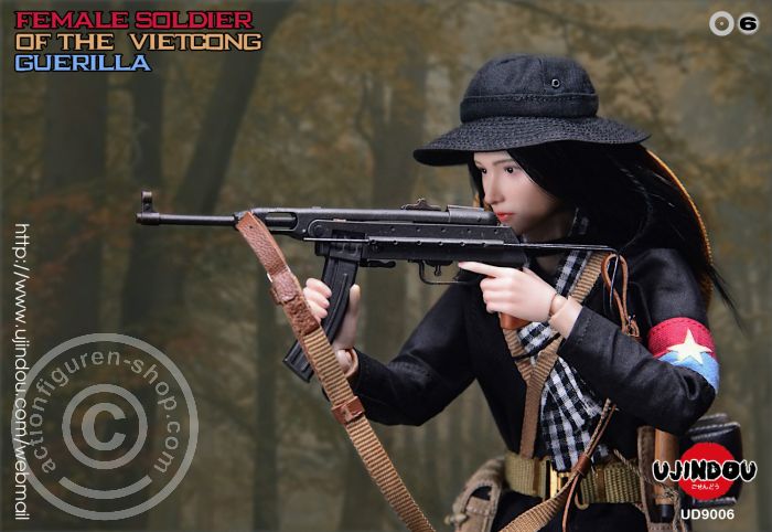 BBT-UD9006-17 Female Soldier Of The Vietcong Guerilla