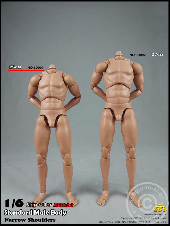 Male Body 2.0 - Narrow Shoulders - 25cm
