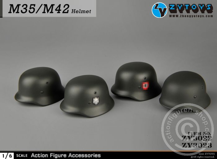 ZY3022ABC-2A0GCVTA30UZlT Wehrmacht Metal Helmet Type M35 - B