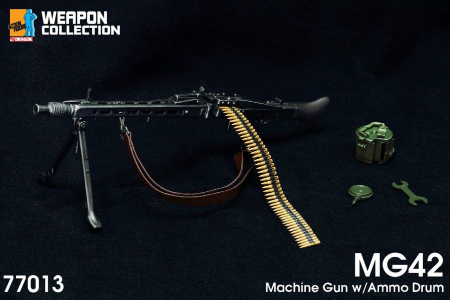 MG42 Machine Gun with Ammo Drum