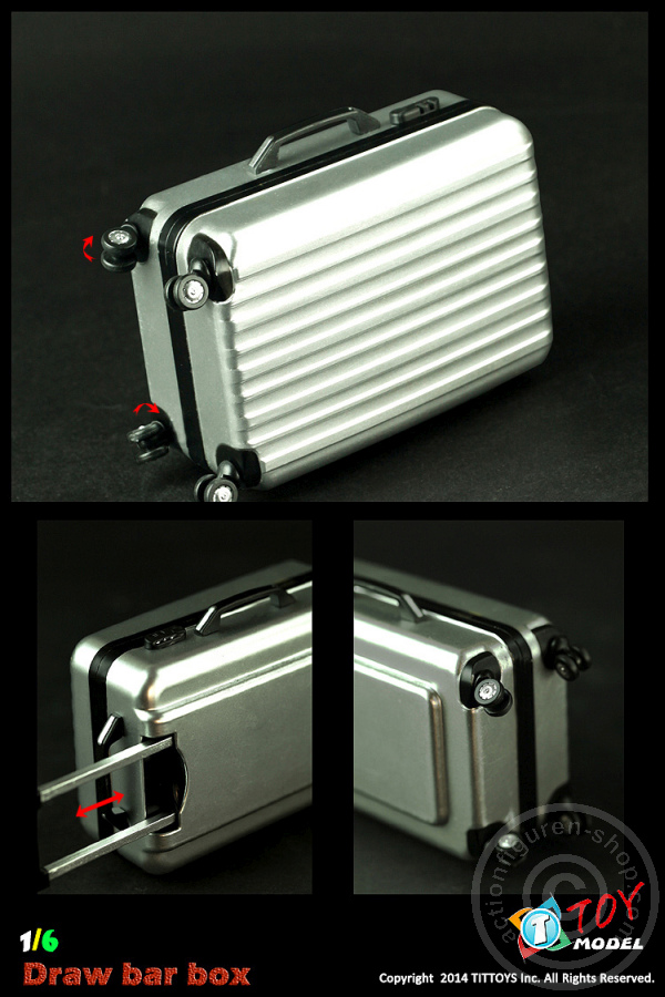 Koffer - Silber