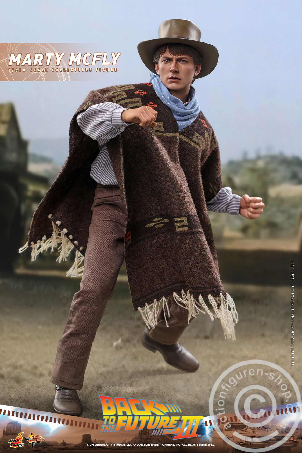 Back To The Future Part III - Marty McFly - MMS616 Back To The Future Part III - Marty McFly - MMS616