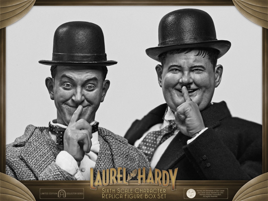 Laurel & Hardy - 2 Full Figure Set