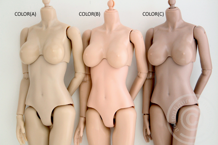 Female Body - medium Bust - Color A