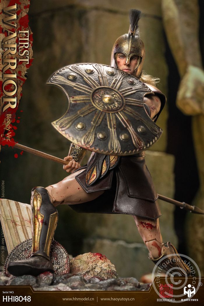 HH18048-08 Greek First Warrior - Bloody Battle Version - Trojan