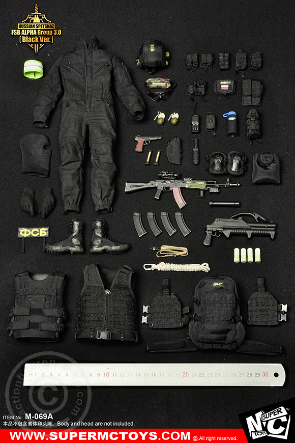 Russian Spetsnaz - FSB Alfa Group 3.0 (Black Ver.)