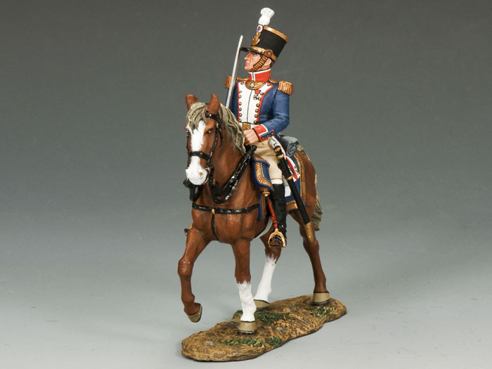 French Line Infantry Mounted Officer French Line Infantry Mounted Officer