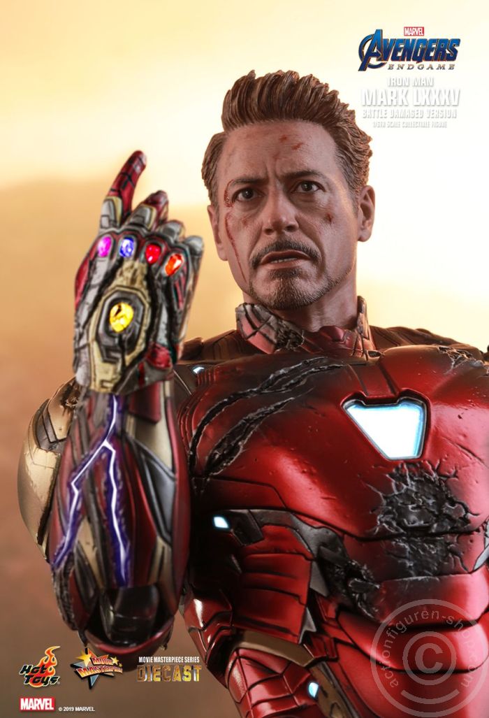 Avengers: Endgame - Iron Man Mark LXXXV (Battle Damaged Version) - MMS543D33 Avengers: Endgame - Iron Man Mark LXXXV (Battle Damaged Version) - MMS543D33