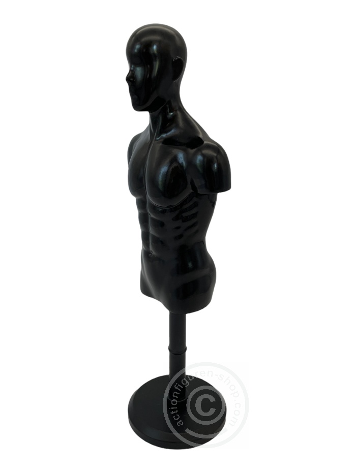 Mannequin Stand - male - black