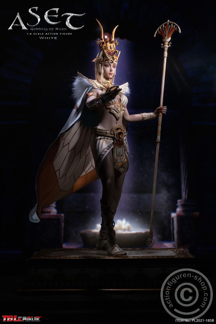 PL2021-185B-03 Aset Goddess of Magic - White Version