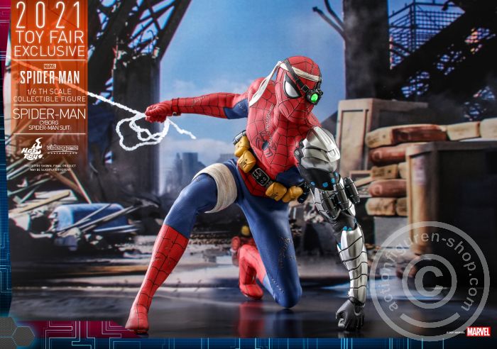 607881-13 Marvel's Spider-Man - Spider-Man (Cyborg Spider-Man Suit) - Toy Fair Exclusive - VGM51