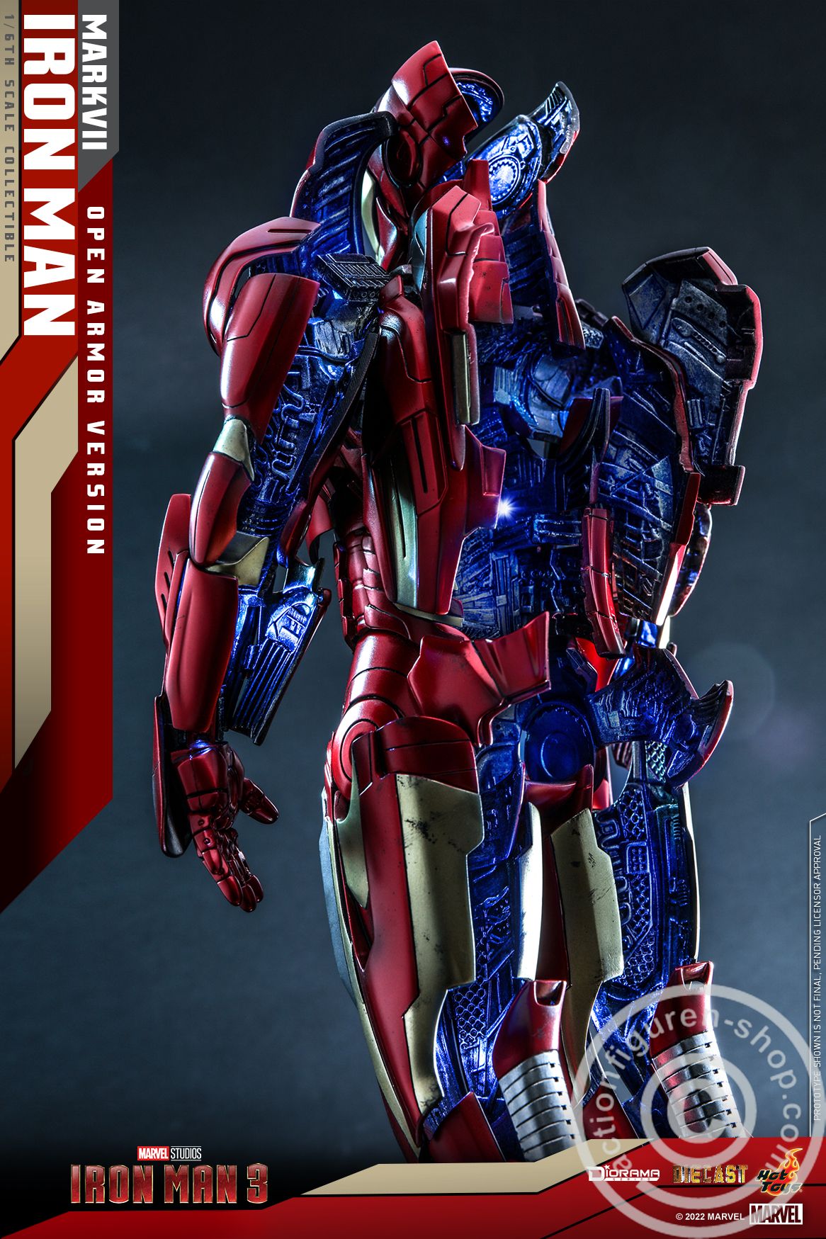 Iron Man 3 - Iron Man Mark VII (Open Armor Version) - DS004D51 Iron Man 3 - Iron Man Mark VII (Open Armor Version) - DS004D51