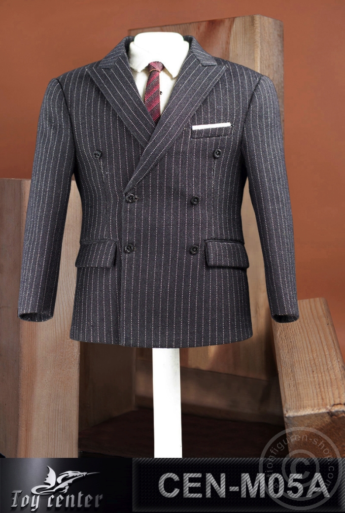CEN-M05A-05 Gentelmen Striped Suit (dark grey)