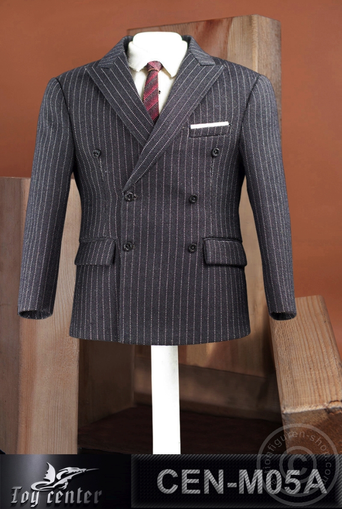 Gentelmen Striped Suit (dark grey)