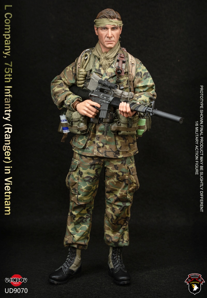 U.S. ARMY L Company - 75th Infantry (Ranger) in Vietnam - in 1/6 scale