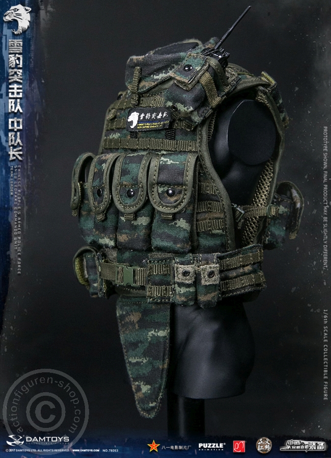 DA78053-27 China People Armed Police Force - Snow Leopard Commando Leader