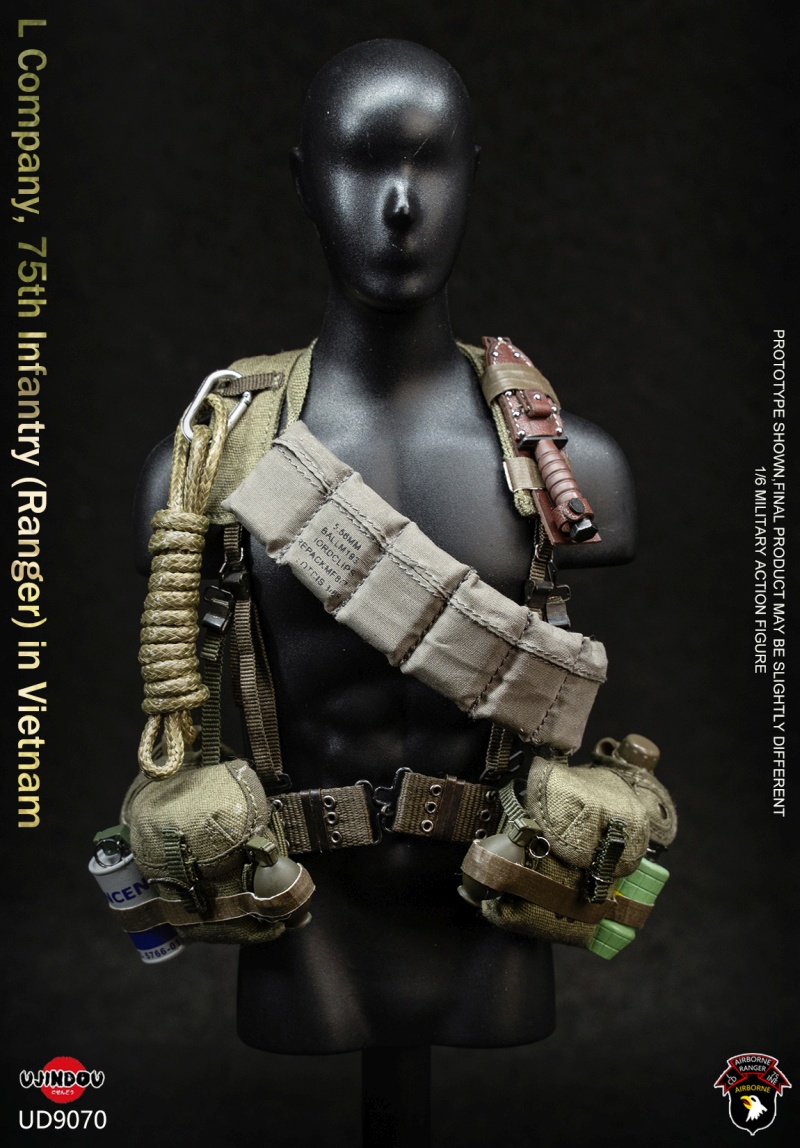 U.S. ARMY L Company - 75th Infantry (Ranger) in Vietnam - in 1/6 scale