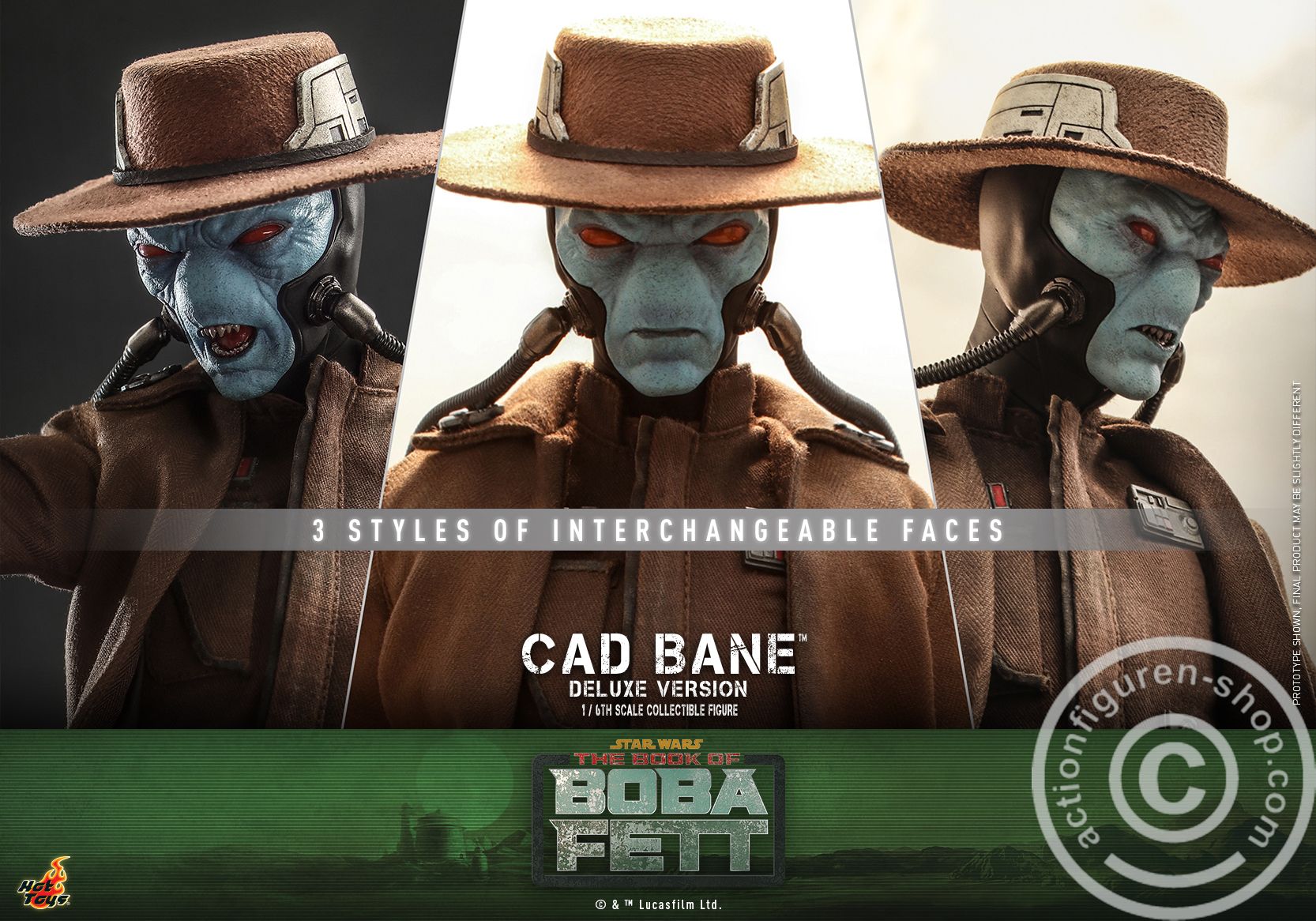 Star Wars: The Book of Boba Fett - Cad Bane (Deluxe Version)