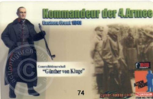 ID - Sammler-Karte - Günther von Kluge