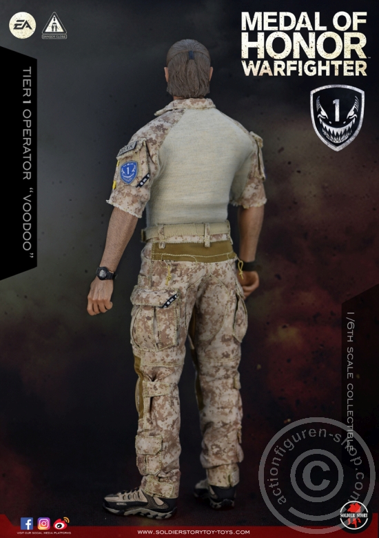 SST106-30 Medal Of Honor Navy SEAL Tier One - Operator "Voodoo"