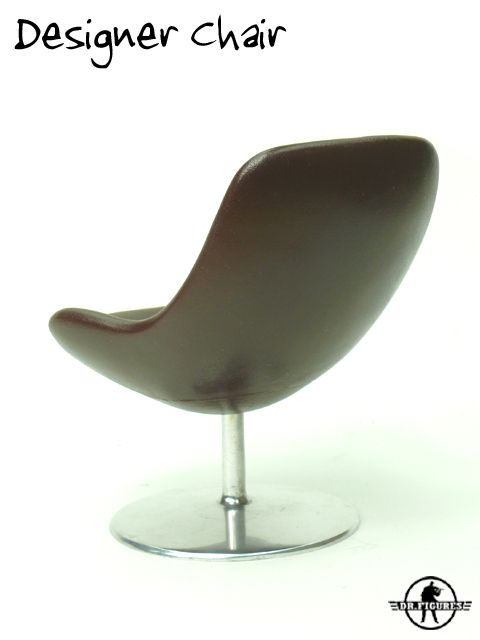 Designer Chair - dark-brown