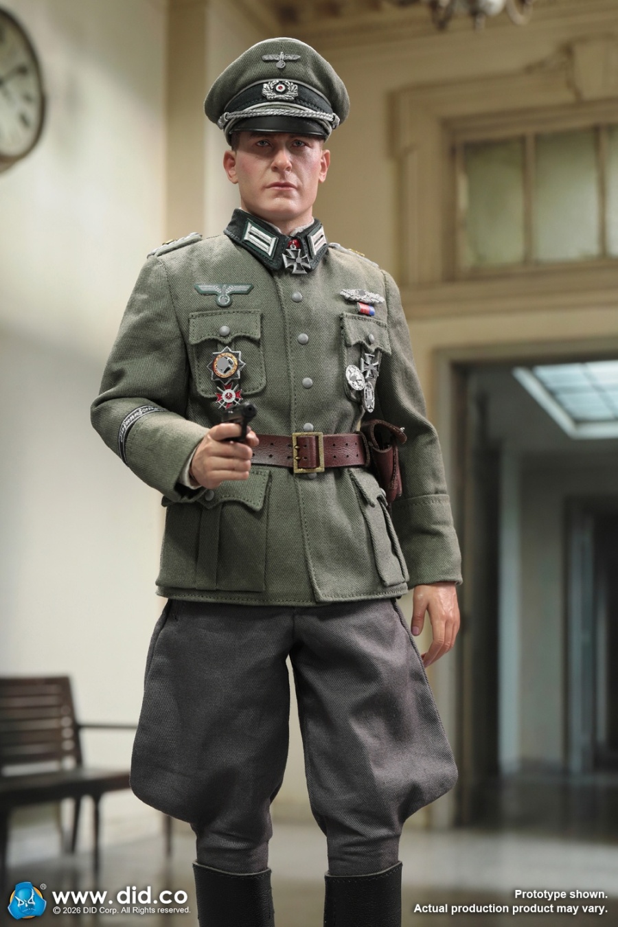 Otto Remer - WWII German Wehrmacht Officer - in 1/6 scale