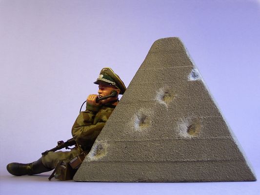 MD-4b Diorama - Panzersperre