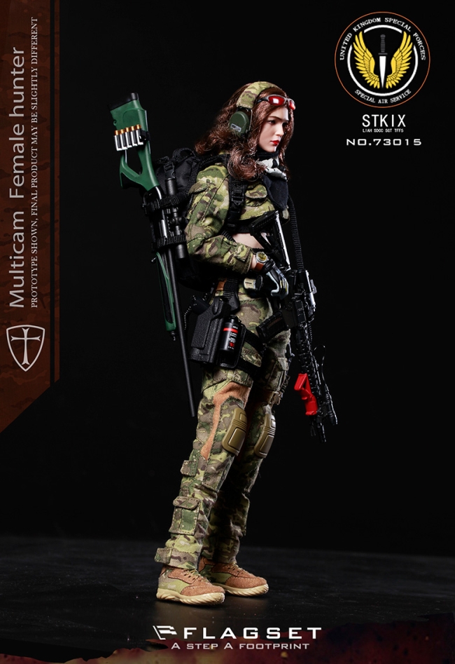 Angela - Multicam Female Hunter