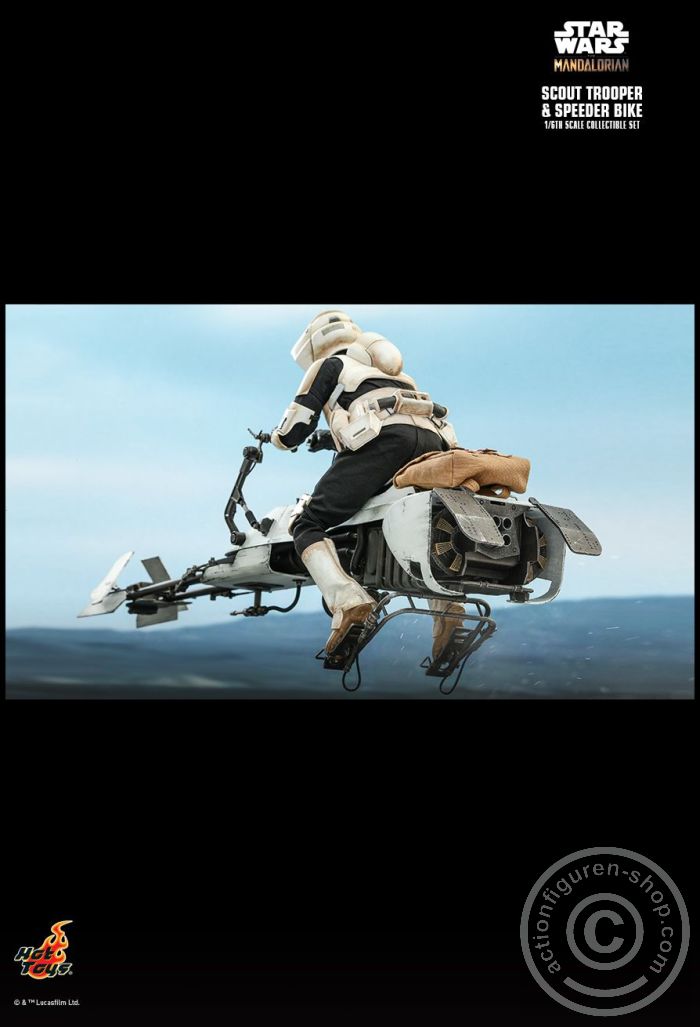 The Mandalorian - Scout Trooper and Speeder Bike