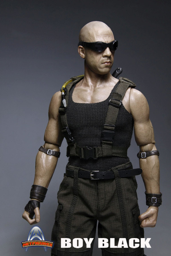 ArtF018-14 Boy Black - Riddick - Pitch Black