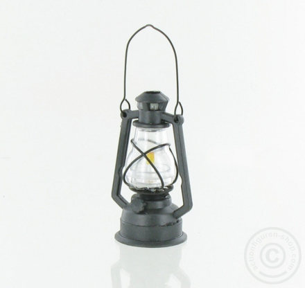 CDT0008-01 Wind- Petroleum-Lampe - Metall - mit LED
