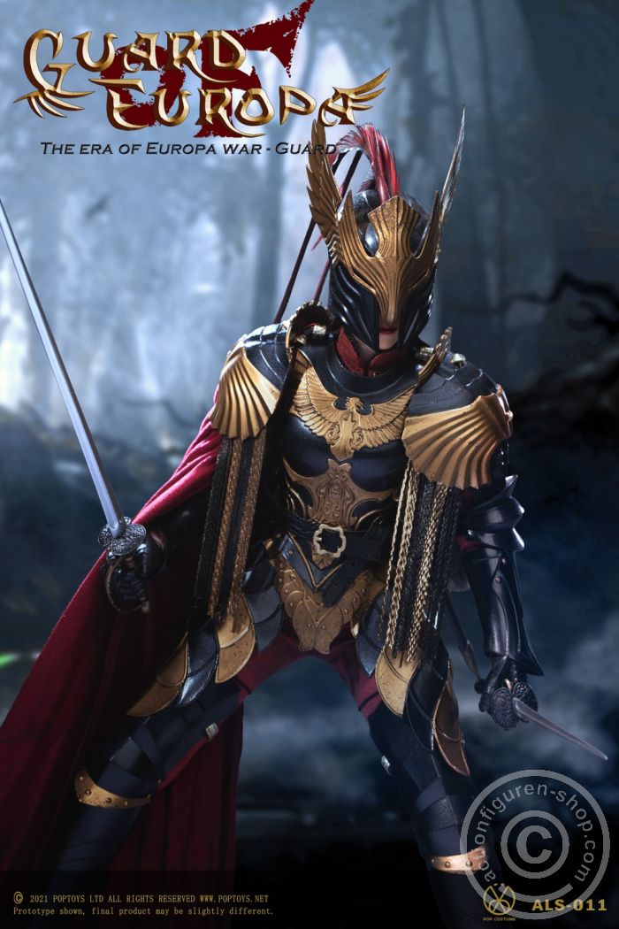PTALS011-03 Eagle Knight Guard - Black Armor Version