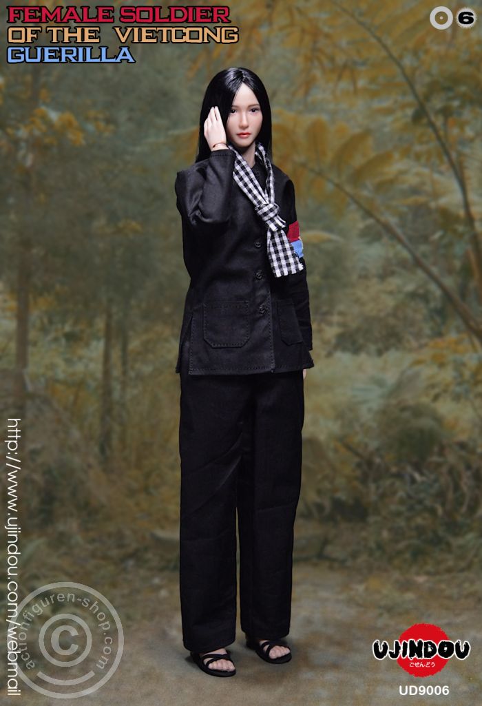 BBT-UD9006-12 Female Soldier Of The Vietcong Guerilla