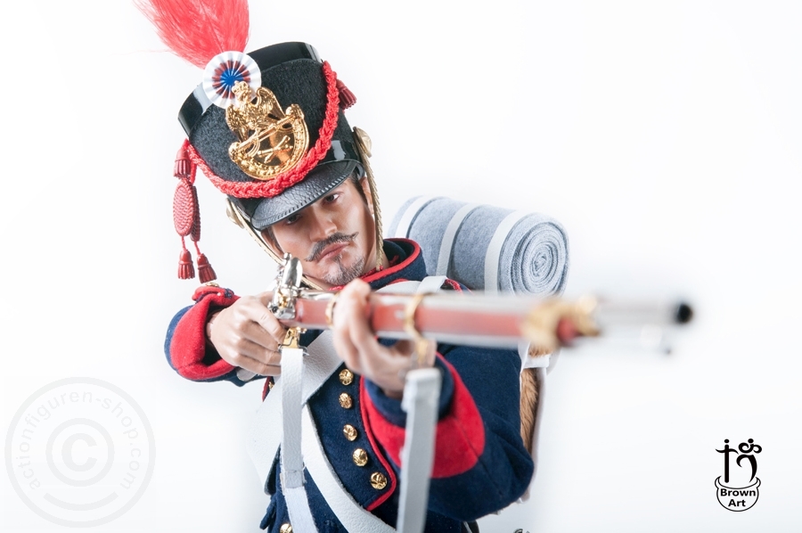 BA003D-18 Napoleonic - French Field Artillery Gunner - DeLuxe Version